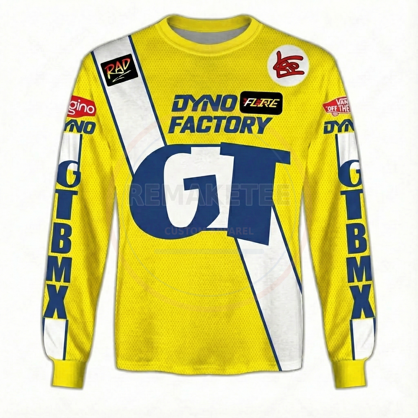 RemakeTee Custom Vintage Retro BMX Racing Jersey 179