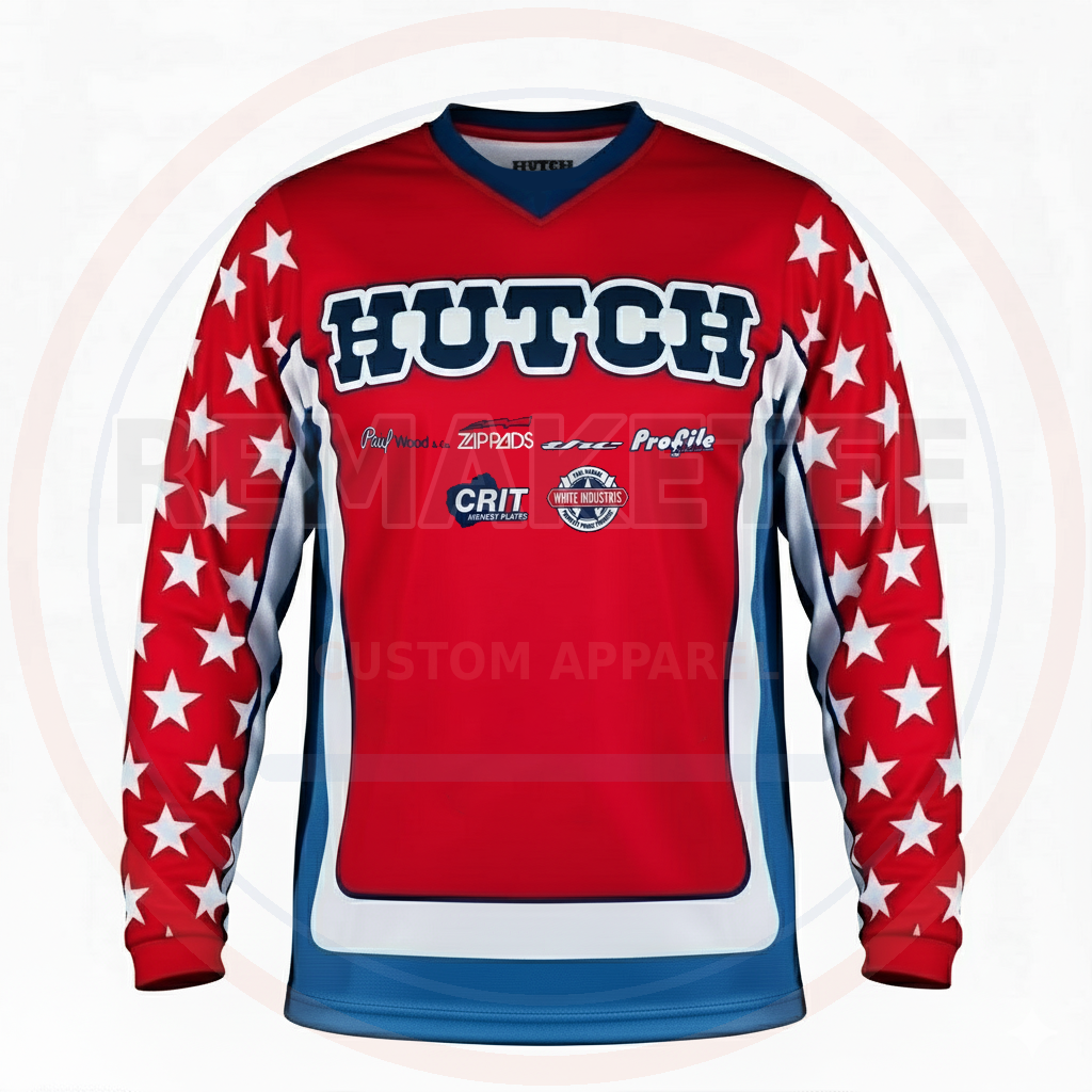 RemakeTee Custom Vintage Retro BMX Racing Jersey 194