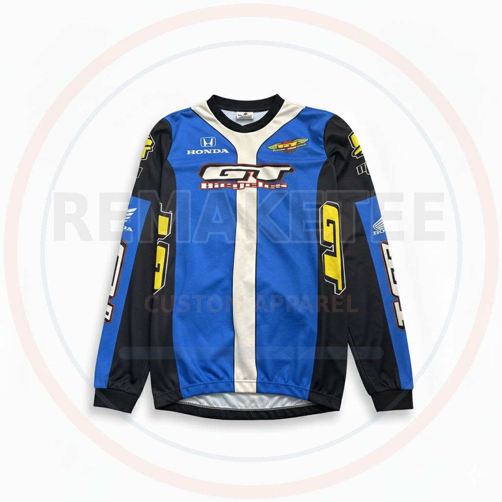 RemakeTee Custom Vintage Retro BMX Racing Jersey 019