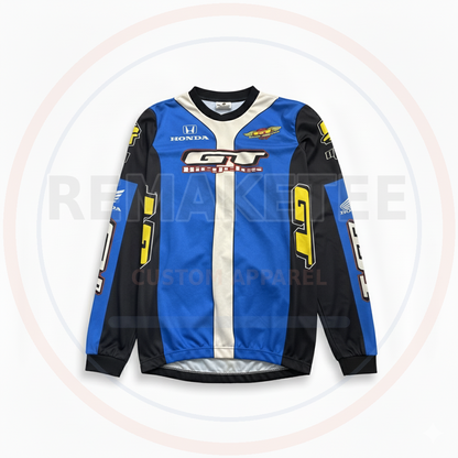 RemakeTee Custom Vintage Retro BMX Racing Jersey 019
