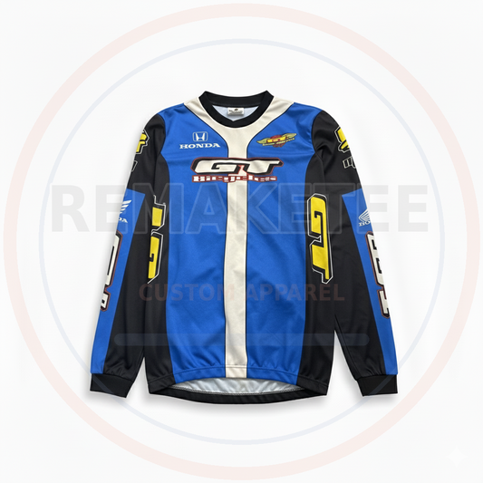 RemakeTee Custom Vintage Retro BMX Racing Jersey 019