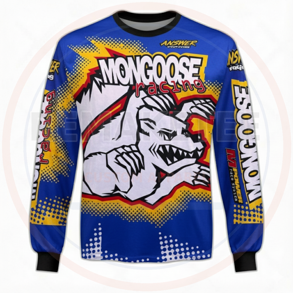 RemakeTee Custom Vintage Retro BMX Racing Jersey 213