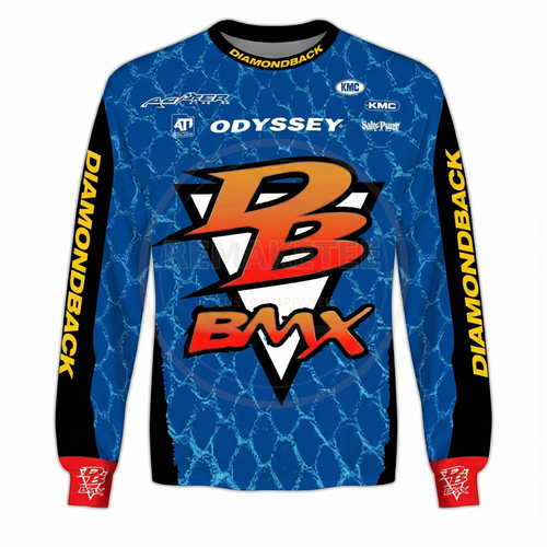 RemakeTee Custom Vintage Retro BMX Racing Jersey 236