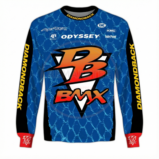RemakeTee Custom Vintage Retro BMX Racing Jersey 236
