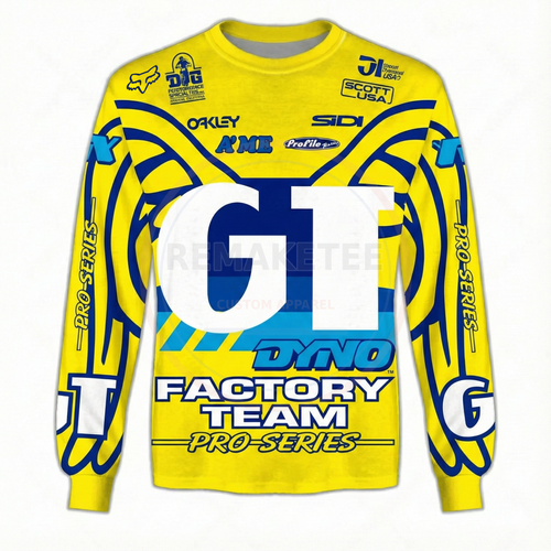 RemakeTee Custom Vintage Retro BMX Racing Jersey 178