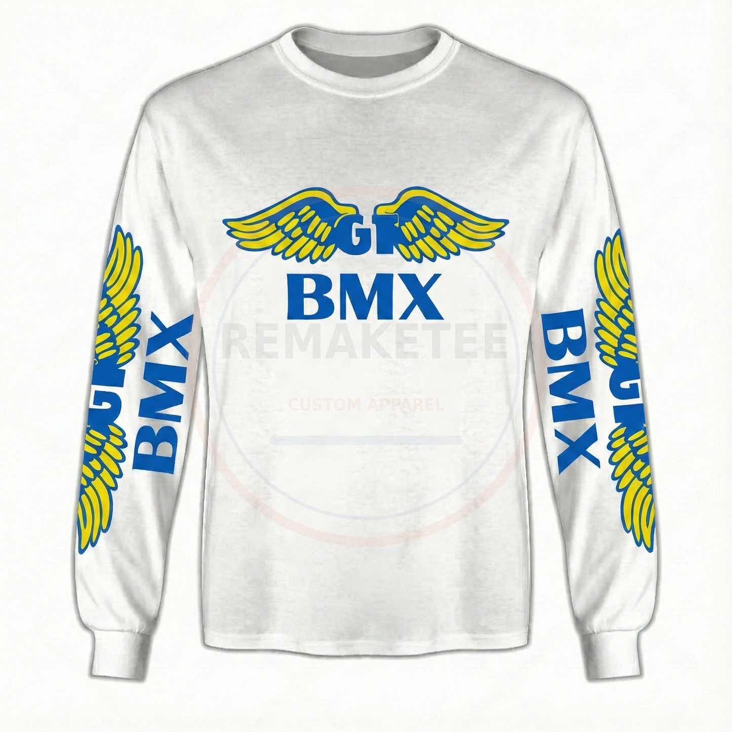 RemakeTee Custom Vintage Retro BMX Racing Jersey 164
