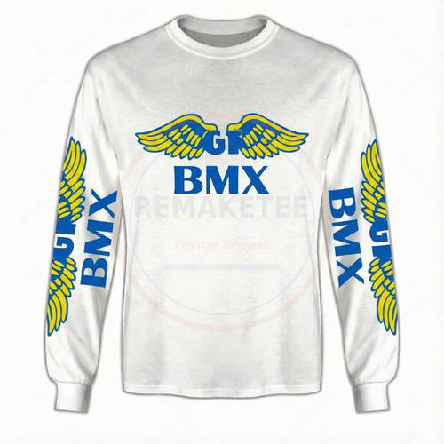 RemakeTee Custom Vintage Retro BMX Racing Jersey 164