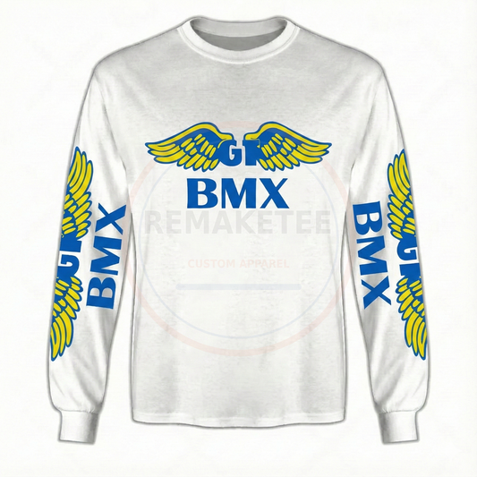 RemakeTee Custom Vintage Retro BMX Racing Jersey 164