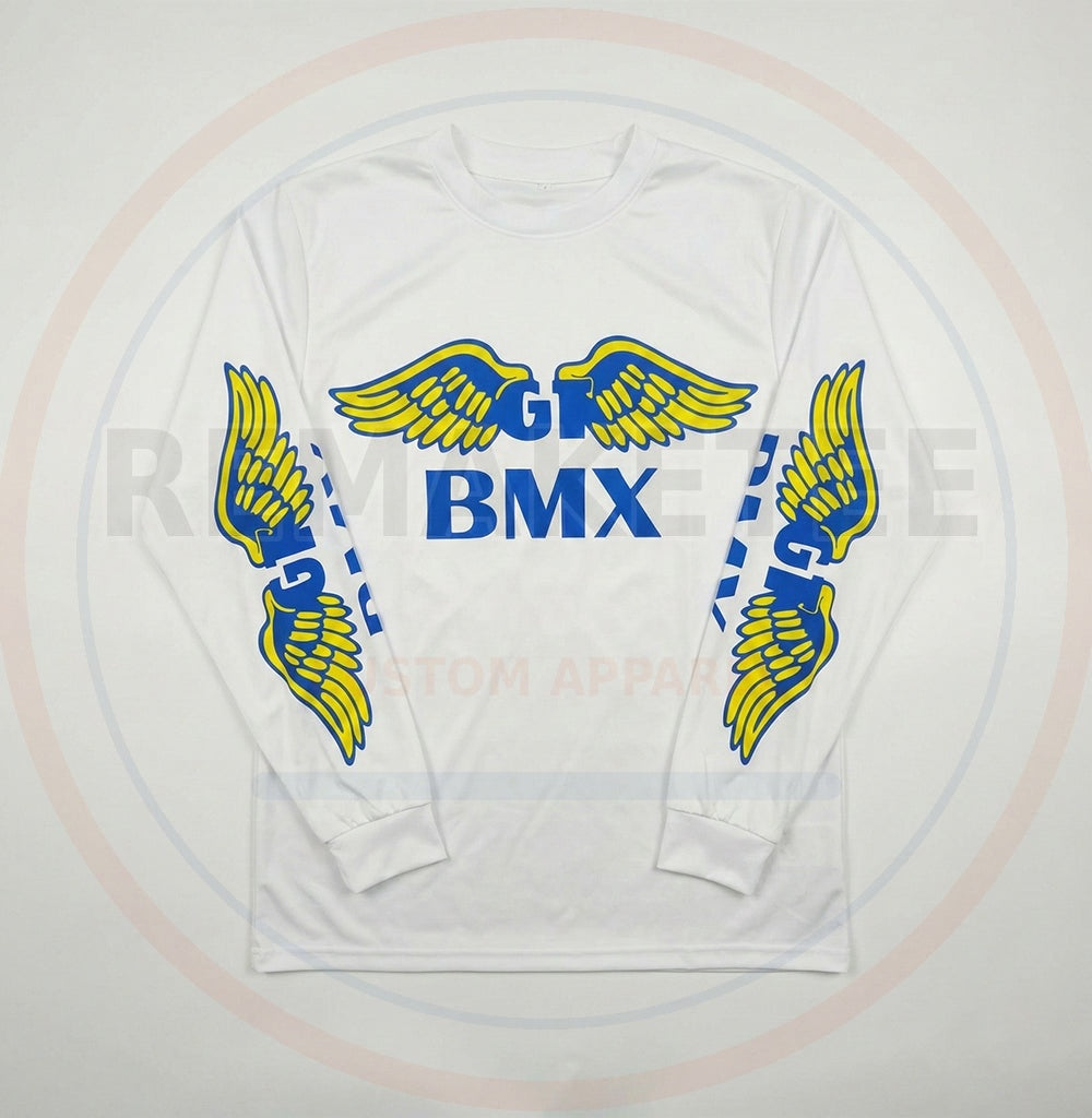 RemakeTee Custom Vintage Retro BMX Racing Jersey 164