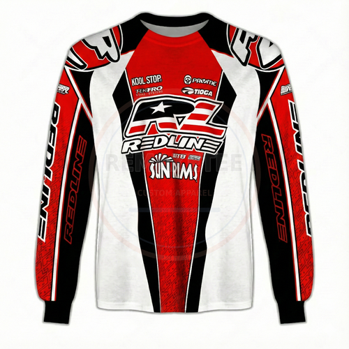 RemakeTee Custom Vintage Retro BMX Racing Jersey 195