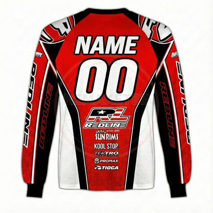 RemakeTee Custom Vintage Retro BMX Racing Jersey 195