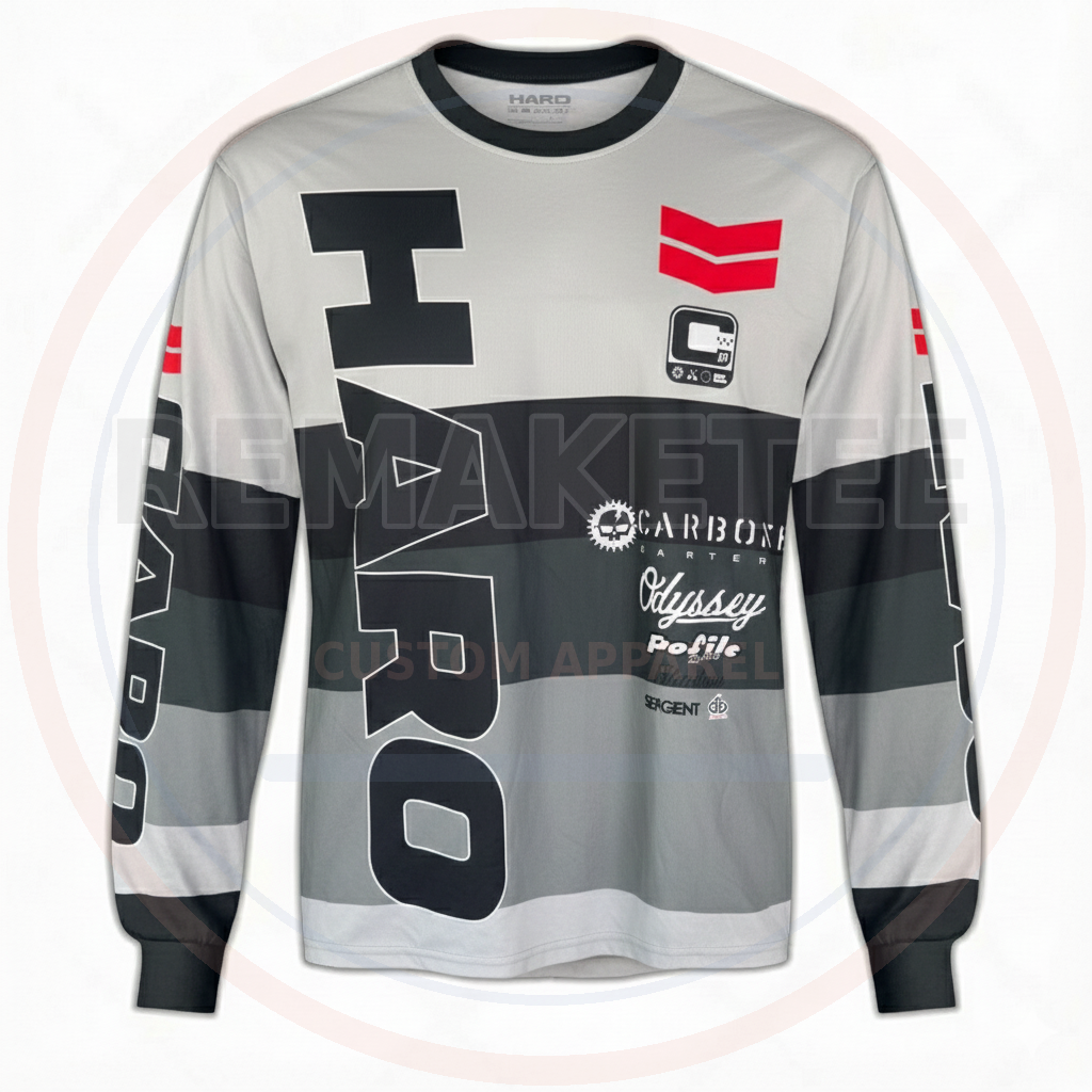 RemakeTee Custom Vintage Retro BMX Racing Jersey 153