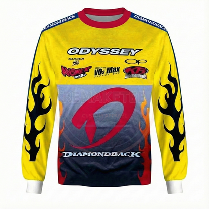 RemakeTee Custom Vintage Retro BMX Racing Jersey 177