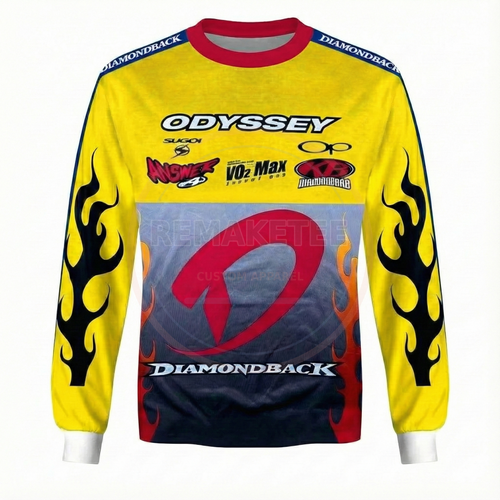 RemakeTee Custom Vintage Retro BMX Racing Jersey 177