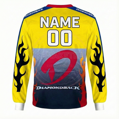 RemakeTee Custom Vintage Retro BMX Racing Jersey 177