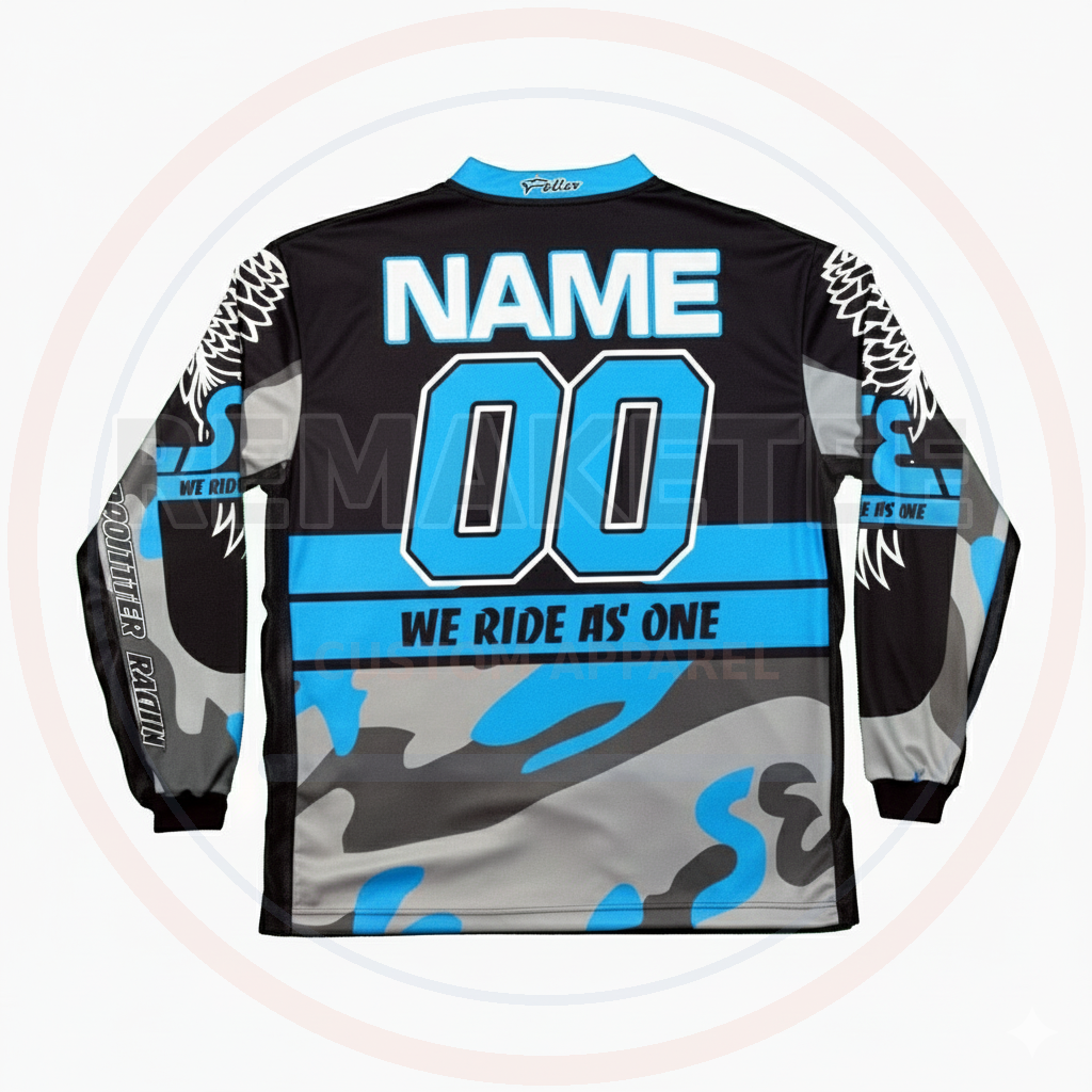 RemakeTee Custom Vintage Retro BMX Racing Jersey 018