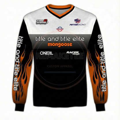 RemakeTee Custom Vintage Retro BMX Racing Jersey 226