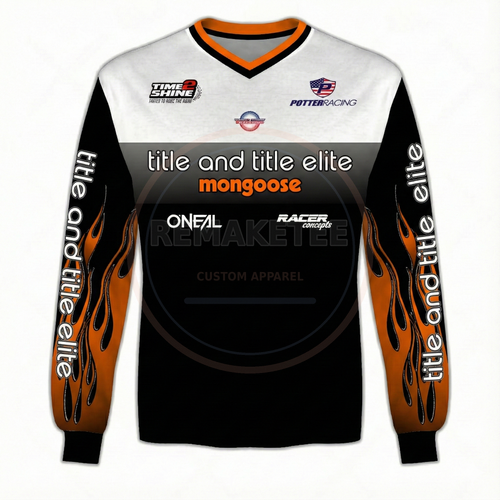RemakeTee Custom Vintage Retro BMX Racing Jersey 226