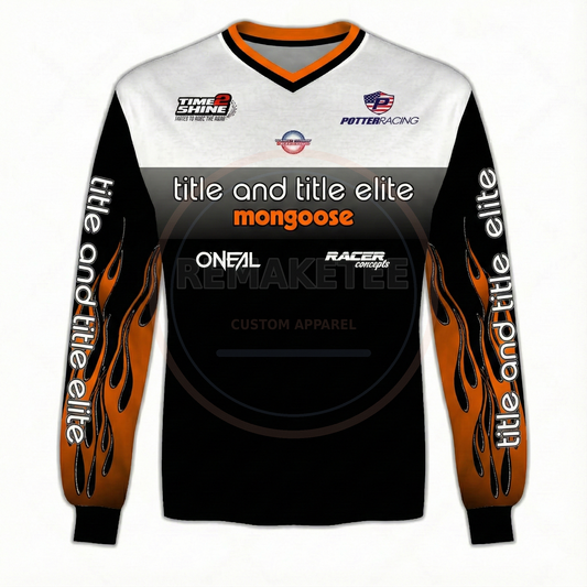 RemakeTee Custom Vintage Retro BMX Racing Jersey 226