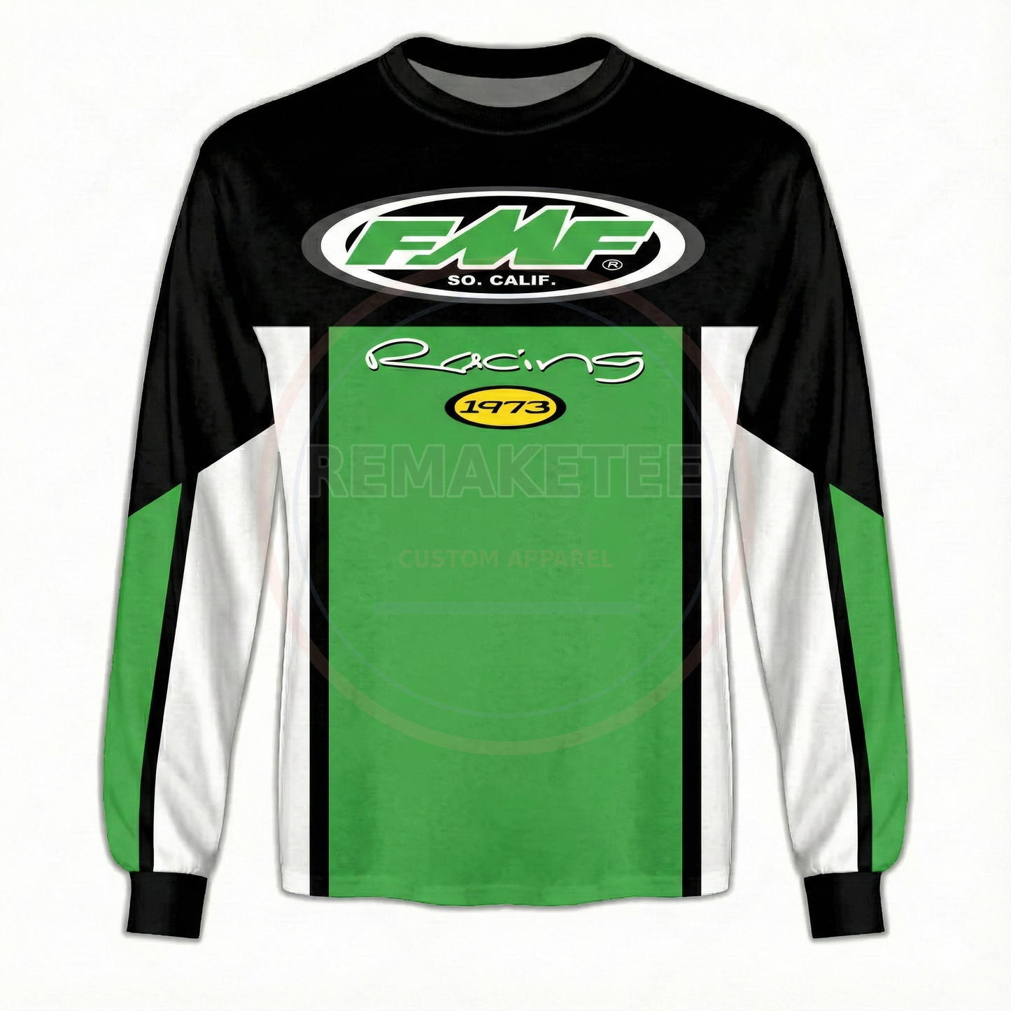 RemakeTee Custom Vintage Retro BMX Racing Jersey 302