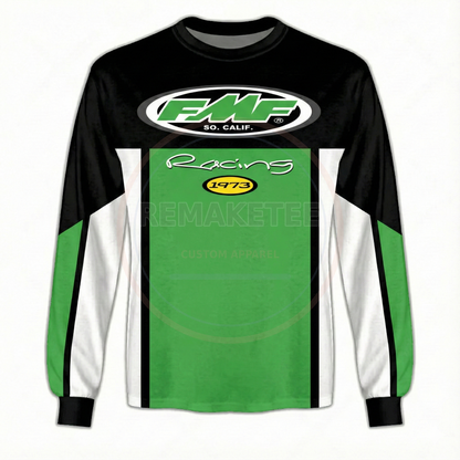 RemakeTee Custom Vintage Retro BMX Racing Jersey 302