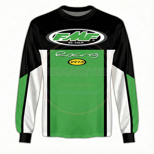 RemakeTee Custom Vintage Retro BMX Racing Jersey 302