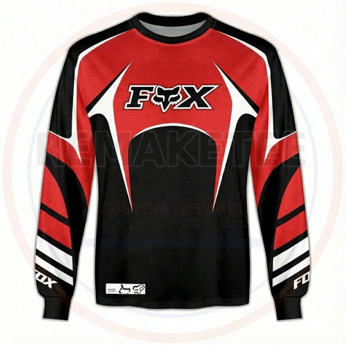 RemakeTee Custom Vintage Retro BMX Racing Jersey 342