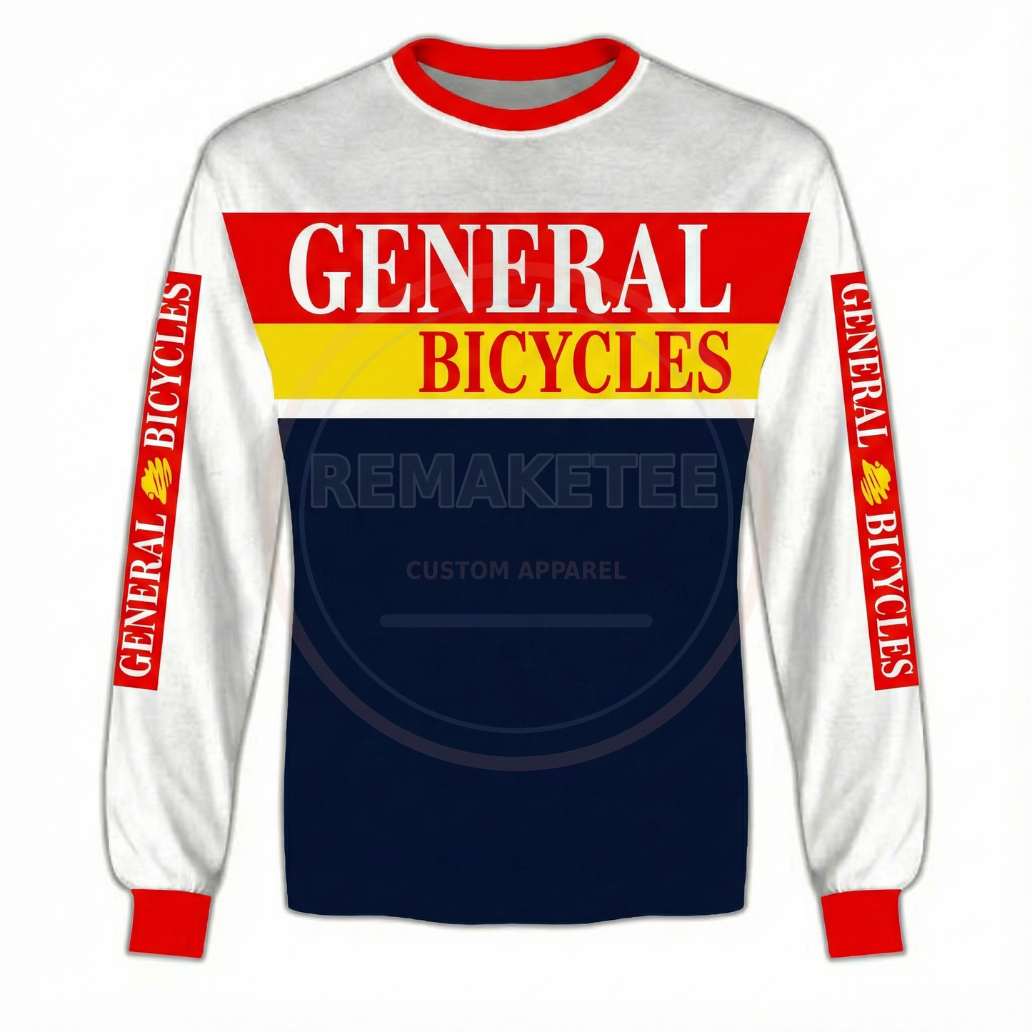RemakeTee Custom Vintage Retro BMX Racing Jersey 263