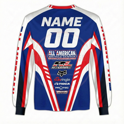 RemakeTee Custom Vintage Retro BMX Racing Jersey 202