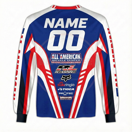 RemakeTee Custom Vintage Retro BMX Racing Jersey 202