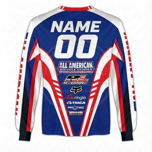RemakeTee Custom Vintage Retro BMX Racing Jersey 202