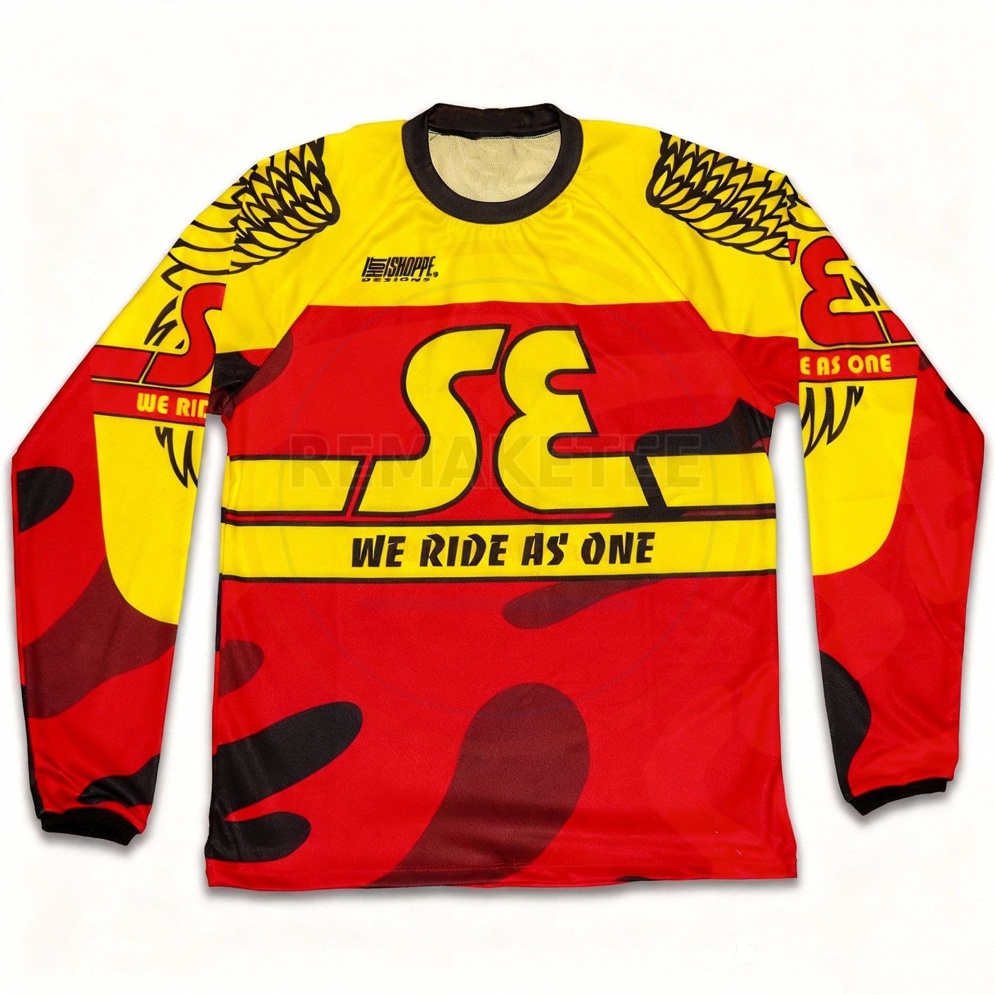 RemakeTee Custom Vintage Retro BMX Racing Jersey 015