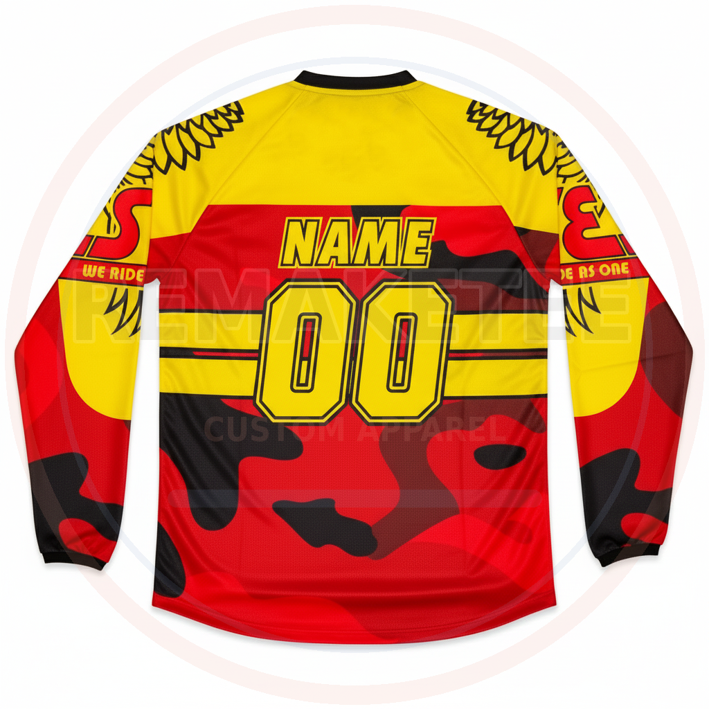 RemakeTee Custom Vintage Retro BMX Racing Jersey 015