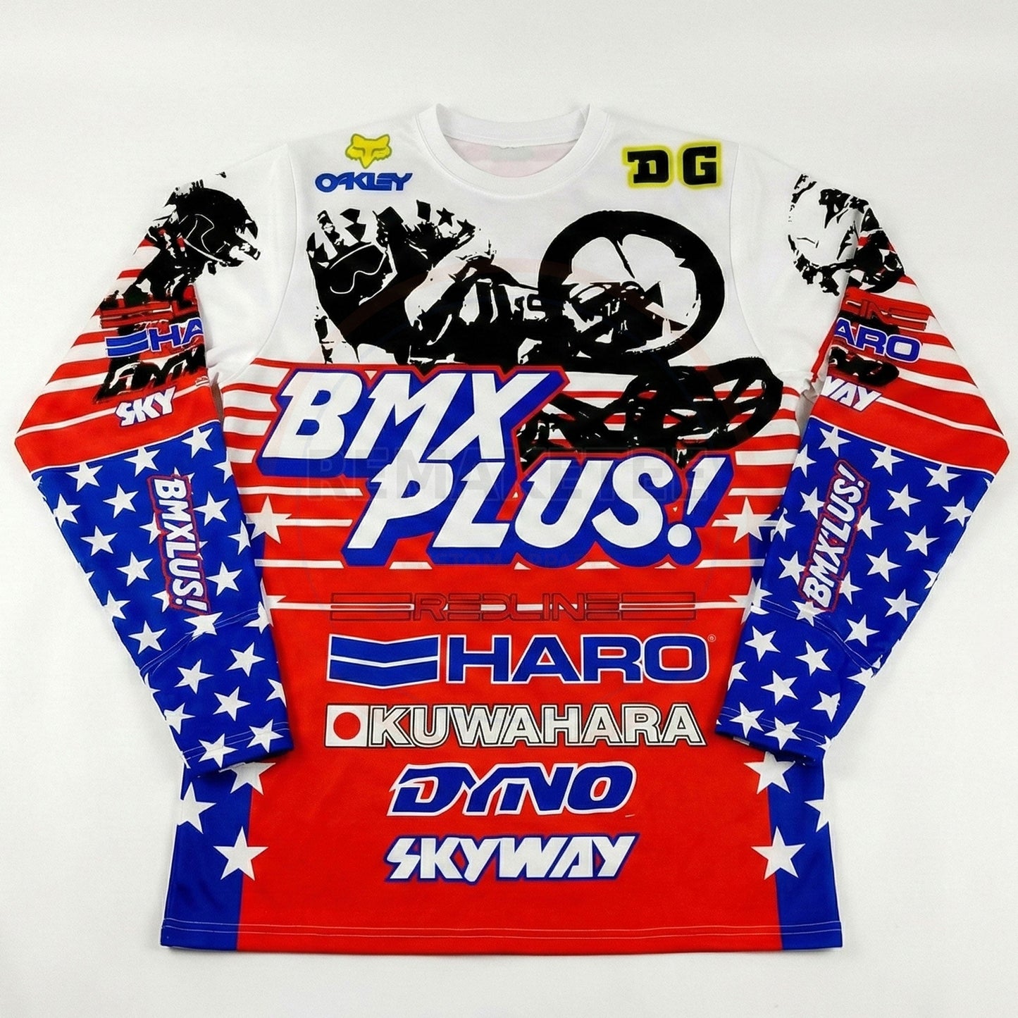 RemakeTee Custom Vintage Retro BMX Racing Jersey 148