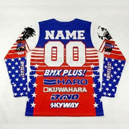 RemakeTee Custom Vintage Retro BMX Racing Jersey 148