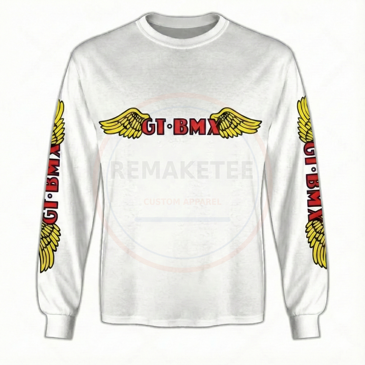 RemakeTee Custom Vintage Retro BMX Racing Jersey 184