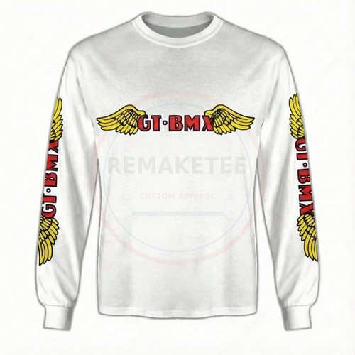 RemakeTee Custom Vintage Retro BMX Racing Jersey 184