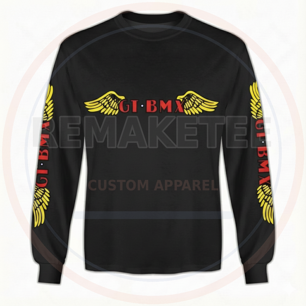 RemakeTee Custom Vintage Retro BMX Racing Jersey 185
