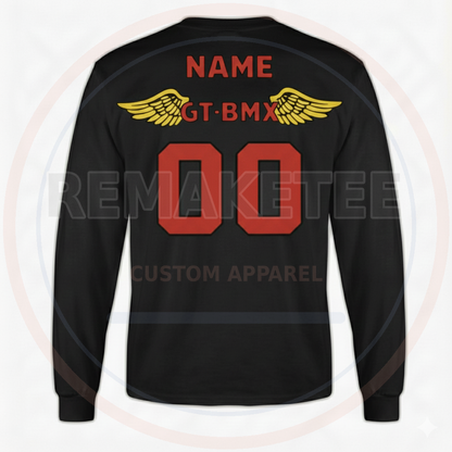 RemakeTee Custom Vintage Retro BMX Racing Jersey 185