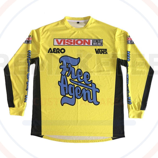 RemakeTee Custom Vintage Retro BMX Racing Jersey 007