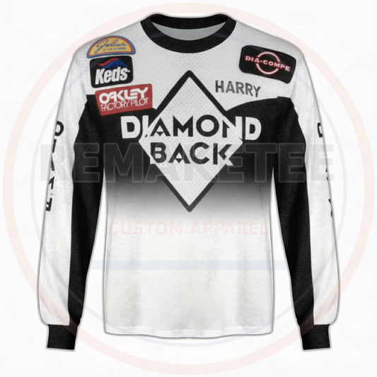 RemakeTee Custom Vintage Retro BMX Racing Jersey 139