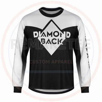 RemakeTee Custom Vintage Retro BMX Racing Jersey 140