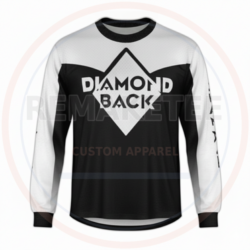 RemakeTee Custom Vintage Retro BMX Racing Jersey 140