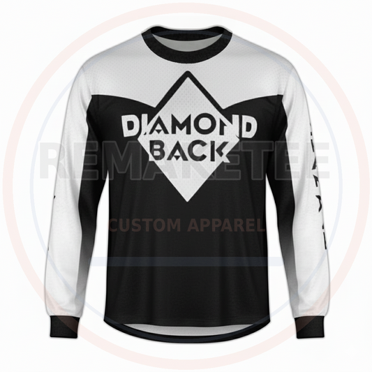 RemakeTee Custom Vintage Retro BMX Racing Jersey 140