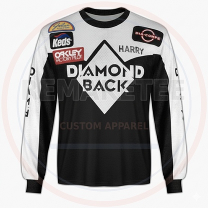 RemakeTee Custom Vintage Retro BMX Racing Jersey 142