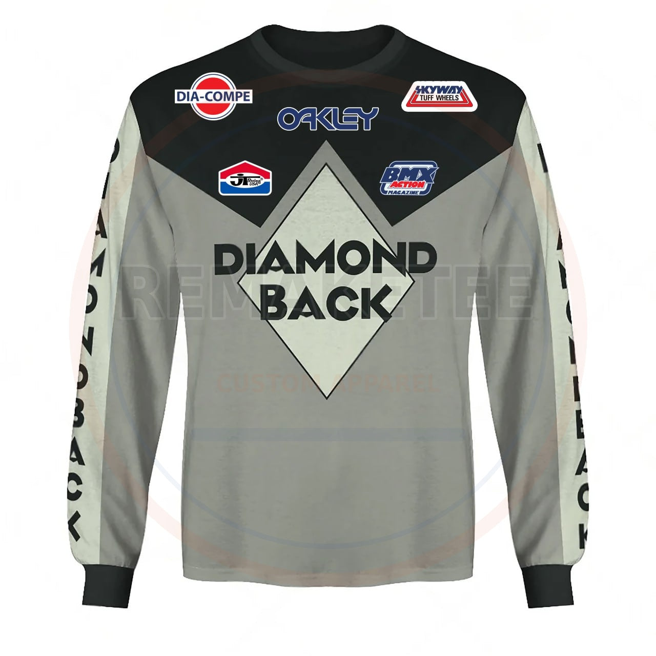 RemakeTee Custom Vintage Retro BMX Racing Jersey 014