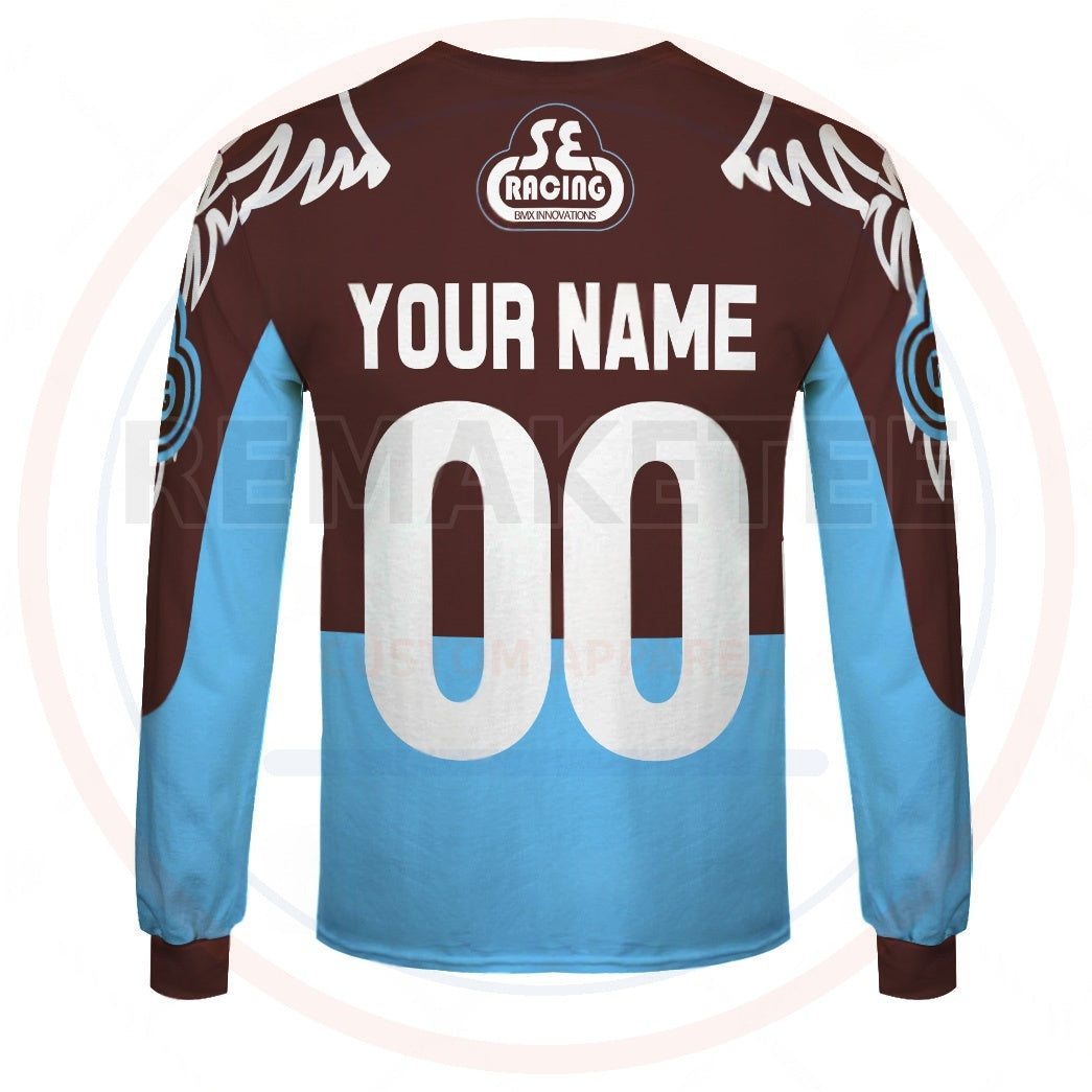 RemakeTee Custom Vintage Retro BMX Racing Jersey 003