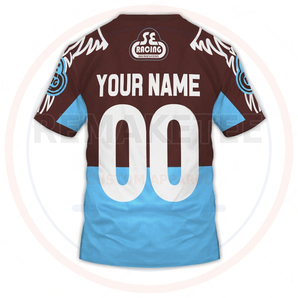 RemakeTee Custom Vintage Retro BMX Racing Jersey 003