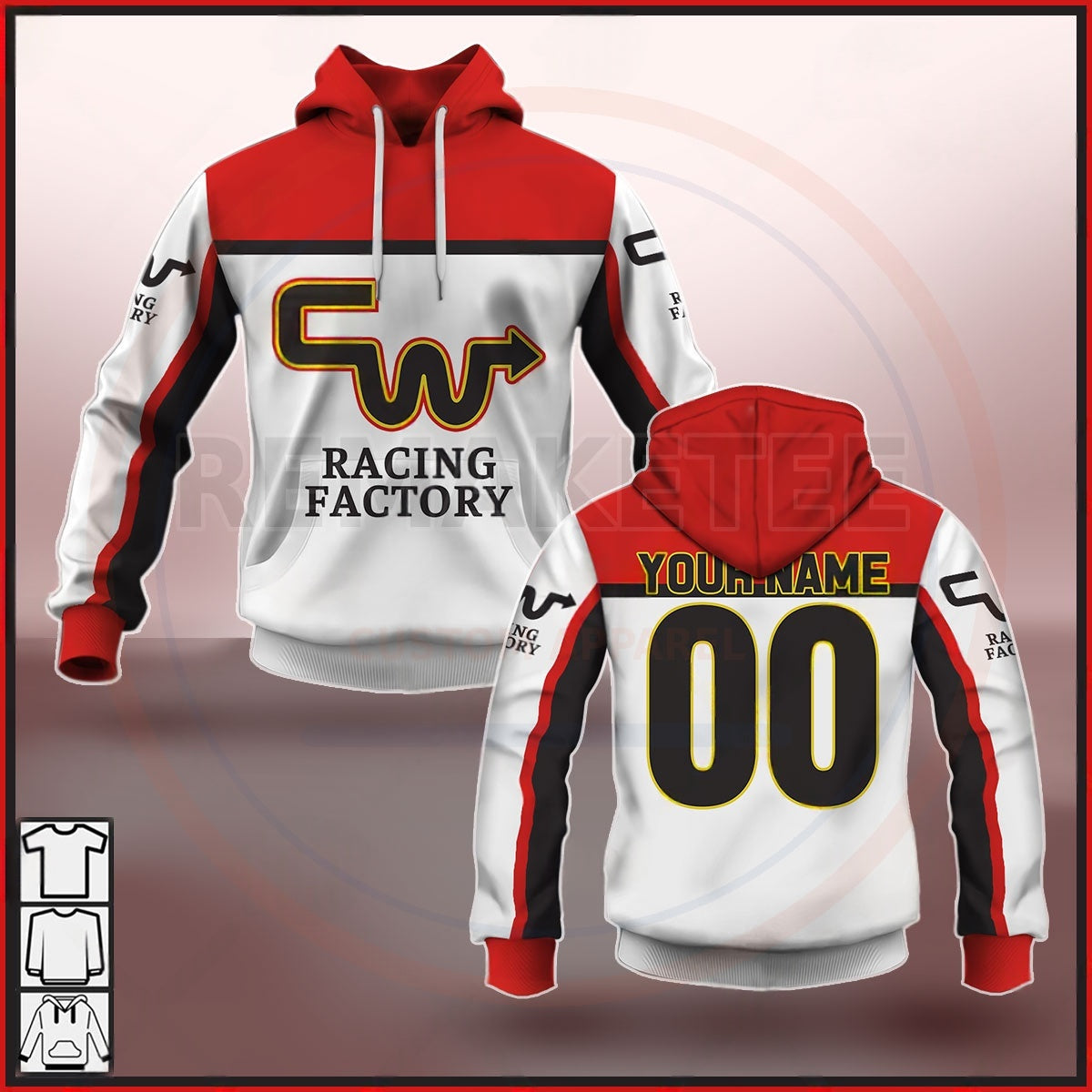 RemakeTee Custom Vintage Retro BMX Racing Jersey 011
