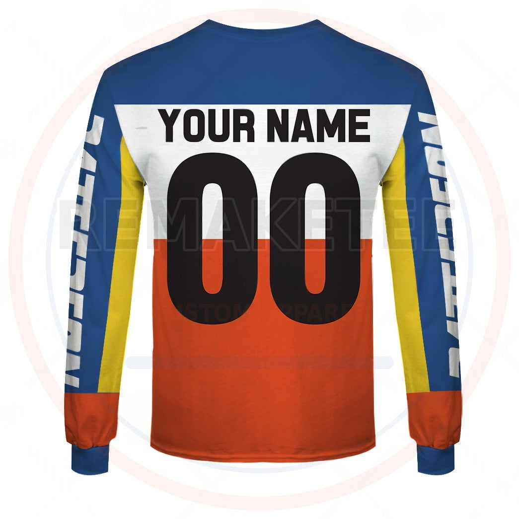 RemakeTee Custom Vintage Retro BMX Racing Jersey 035